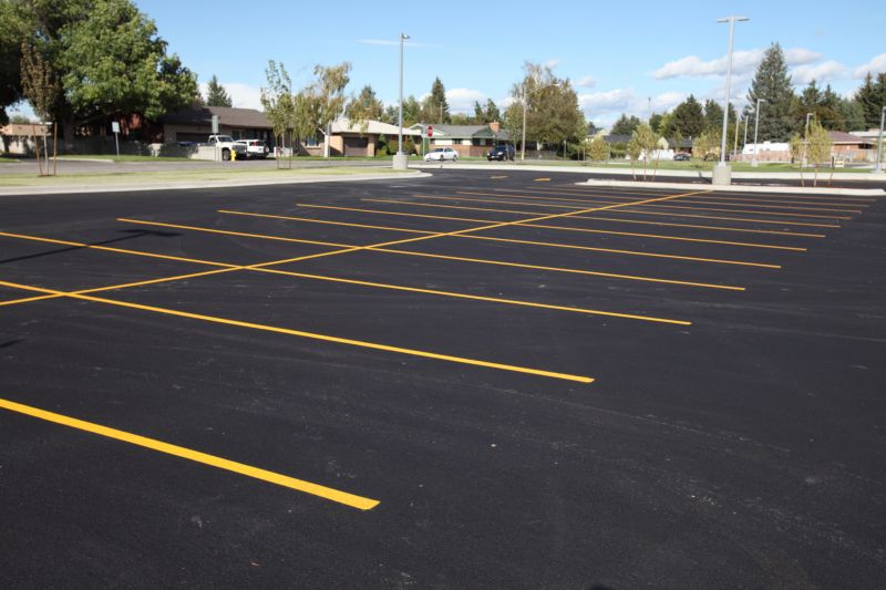 Church Parking Lot Sealing